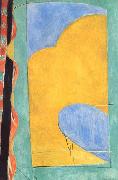 Henri Matisse The Yellow Curtain, oil